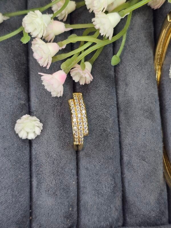 tri tone butterfly garden bracelet