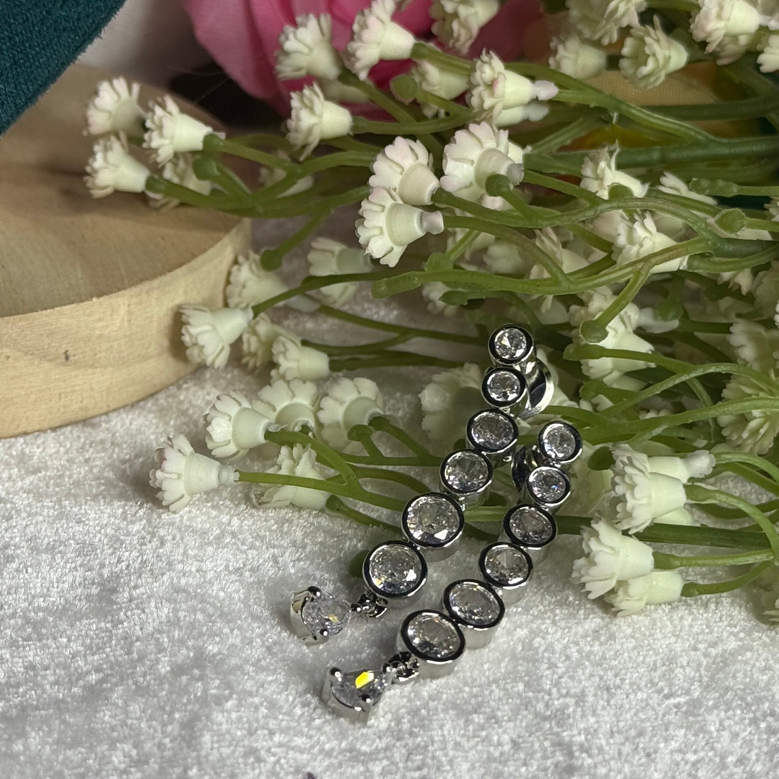 classic crystal tennis a.d. necklace set classic crystal tennis a.d. necklace set