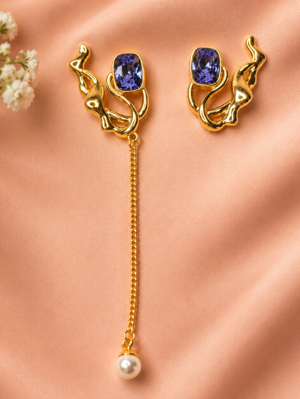 shian jewells wild luxe leopard ear cuff