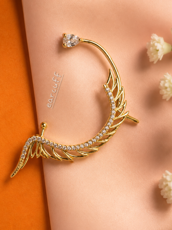 shian jewells wild luxe leopard ear cuff